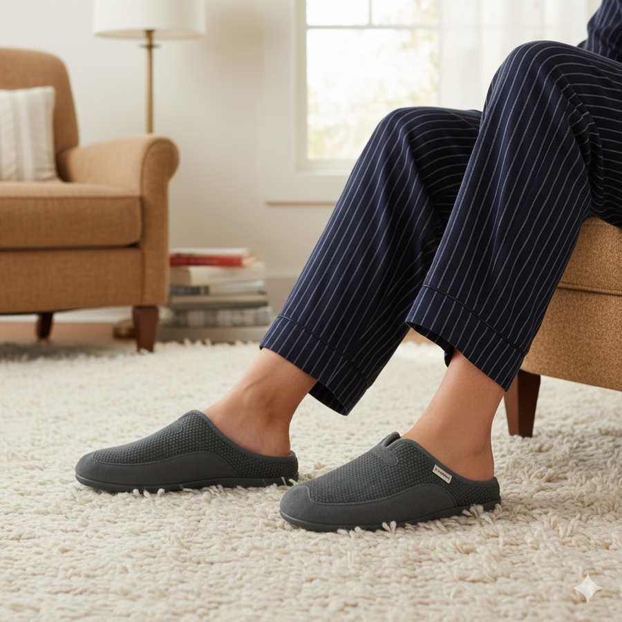 Pantoufles Homme Hiver Importées d’Espagne – Confort & Élégance |  PN247583