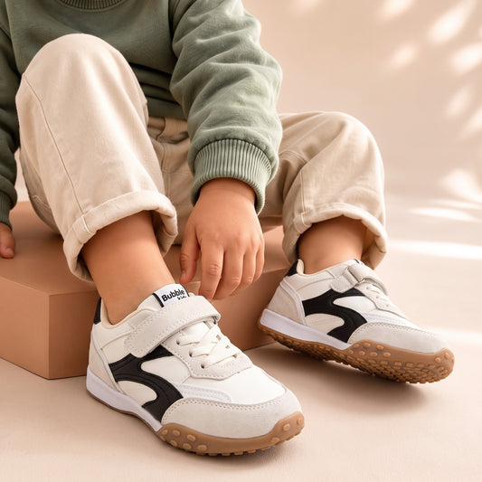 Baskets Enfants Chic – Bubble Kids – Importées d’Espagne 🇪🇸 – Blanc