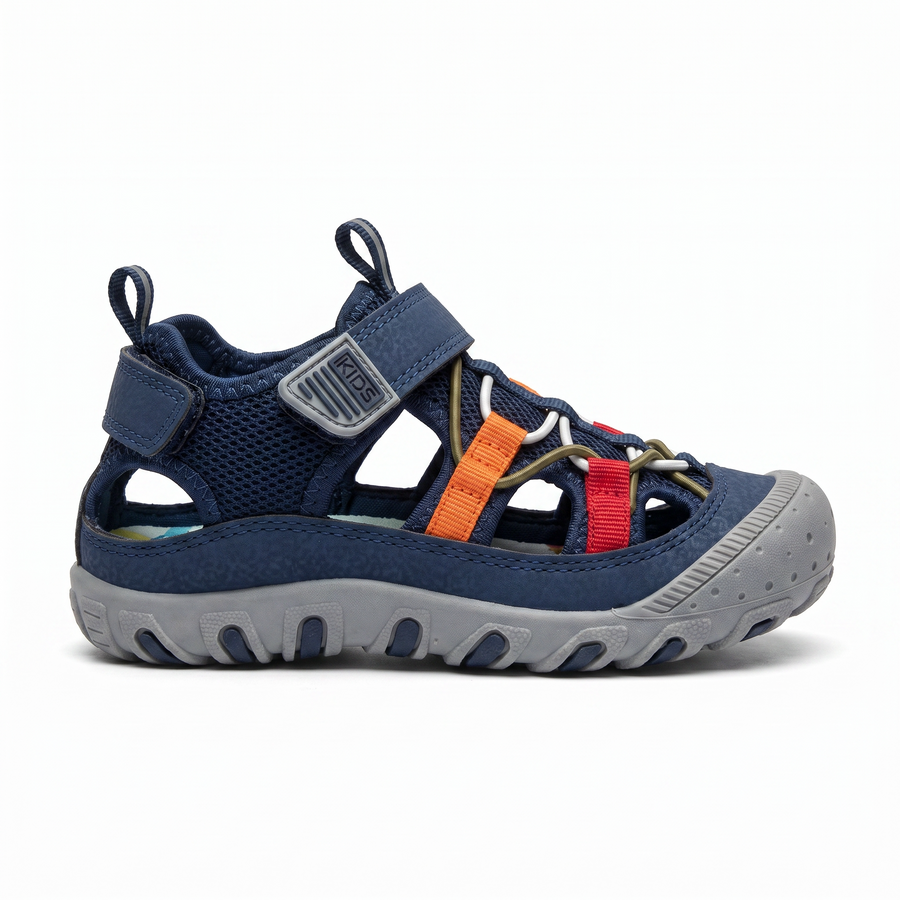 Sandales Enfant Scratch Bleu Marine  – Importées d’Espagne 🇪🇸