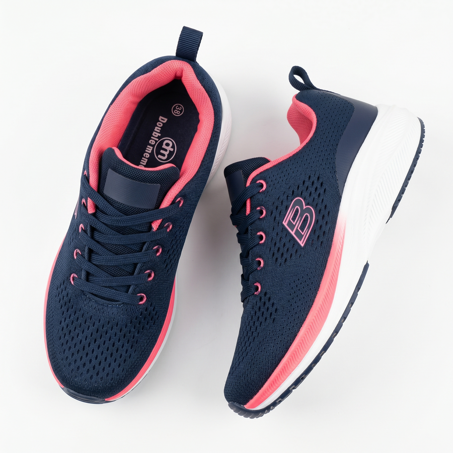 Sneakers Femme Respirantes “Double Memory” – Importées d’Espagne  🇪🇸 – bleu