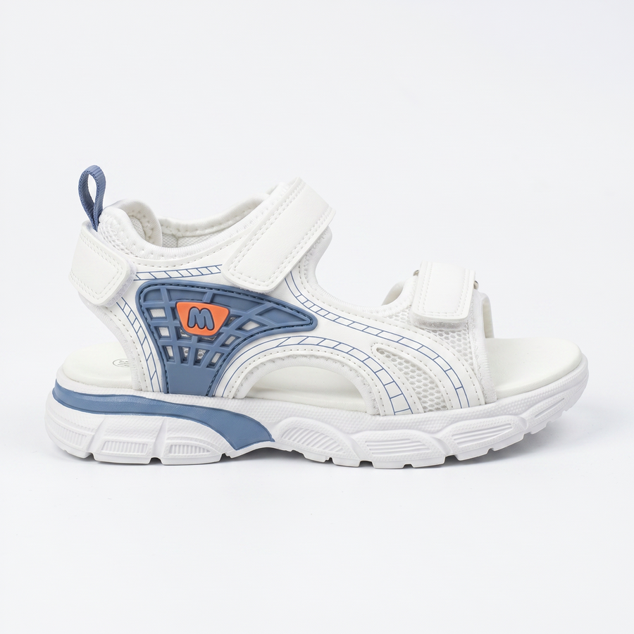 Sandales Garçon Sport Chic blanches – Importées d’Espagne 🇪🇸