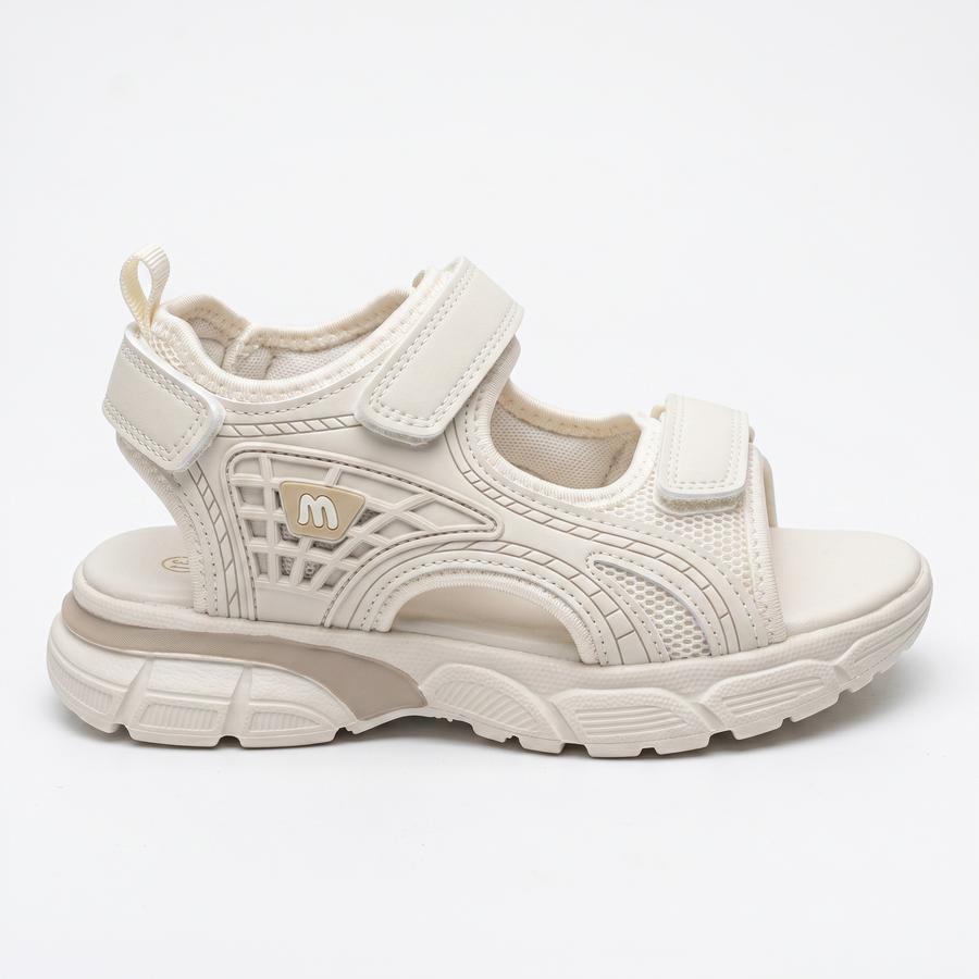 Sandales Garçon Sport Chic crème – Importées d’Espagne 🇪🇸