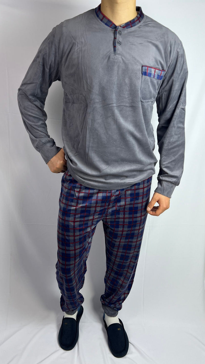 Pyjama homme – Chaleur & qualité européenne authentique. (Munda Pyjama)