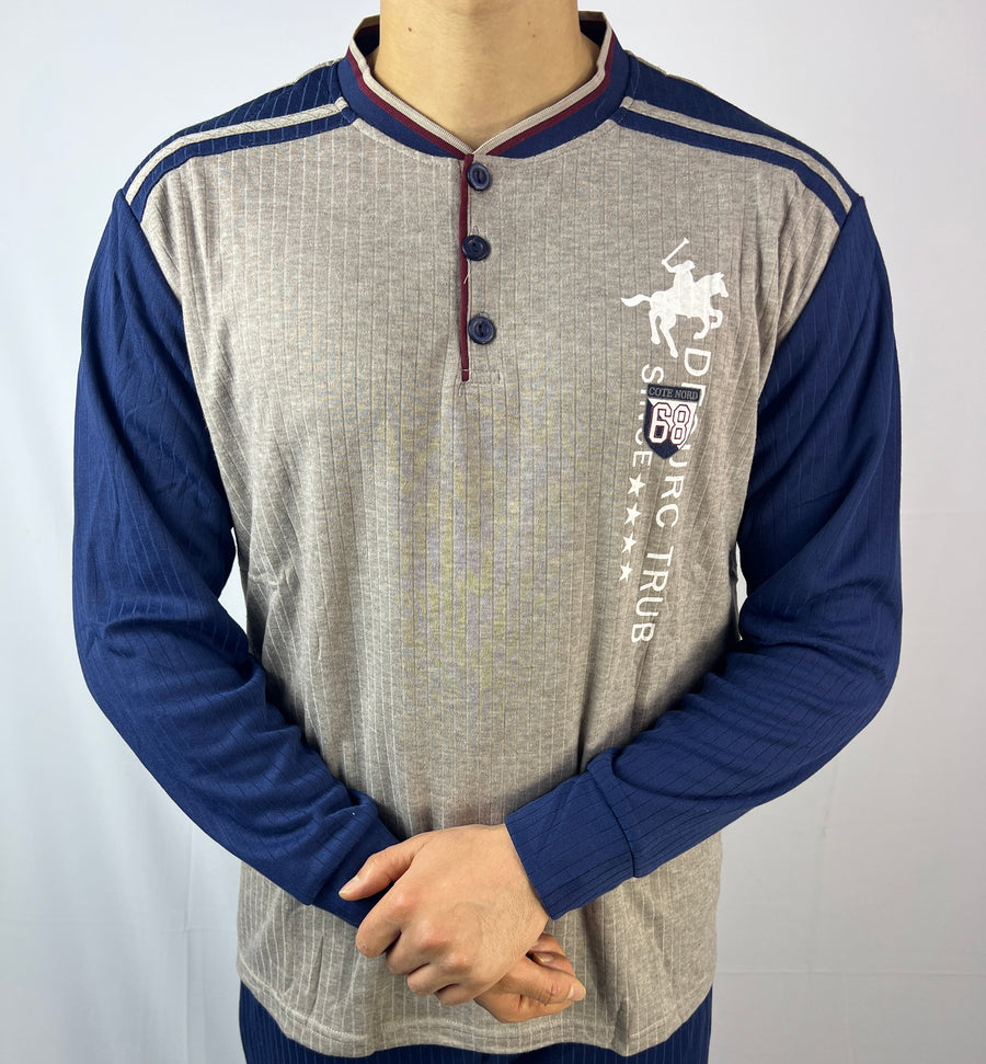 Pyjama Homme en Coton – Confort et Style avec Caress