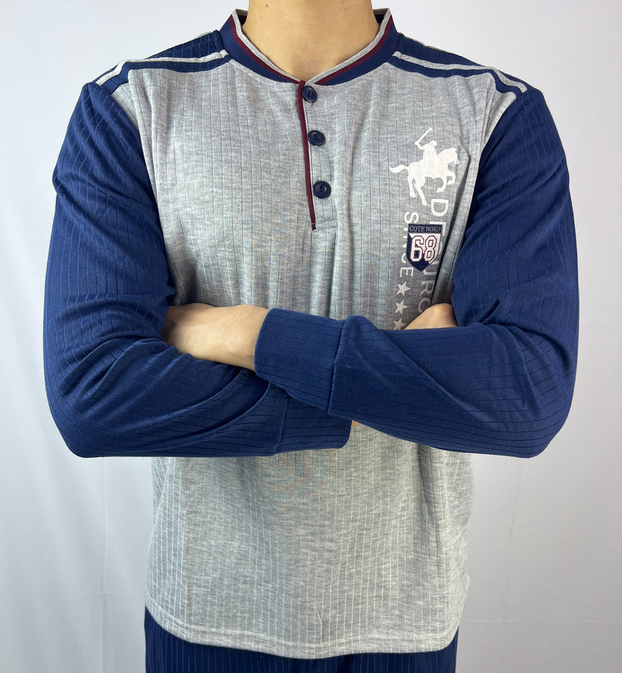 Pyjama Homme en Coton – Confort et Style avec Caress