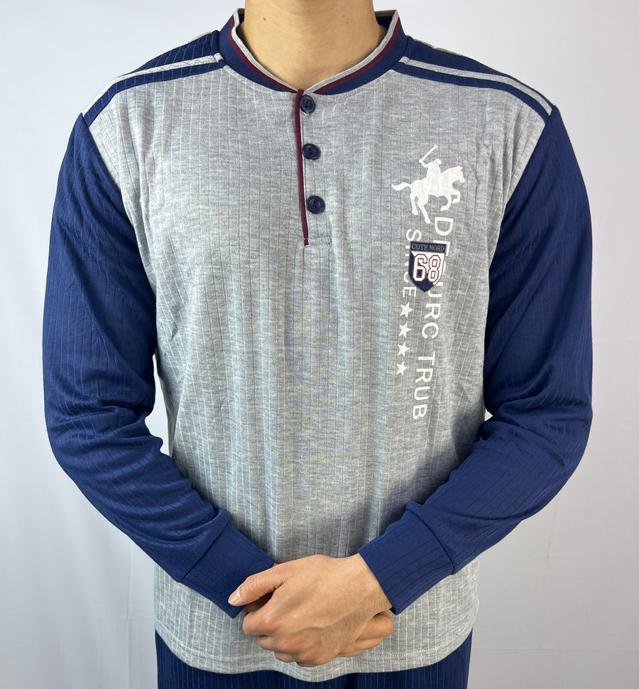 Pyjama Homme en Coton – Confort et Style avec Caress