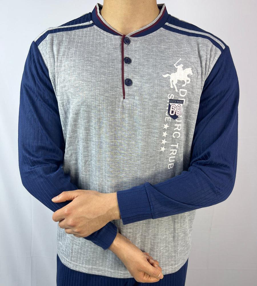 Pyjama Homme en Coton – Confort et Style avec Caress
