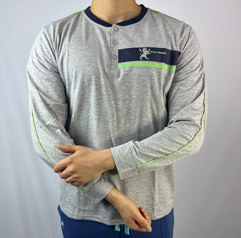 Pyjama Homme en Coton – Confort & Élégance ( TRESS )