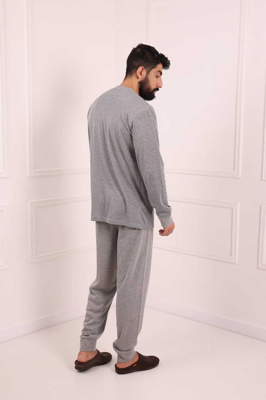 Pyjama Homme Hiver Confort & Style – Coton Premium (KF 48)