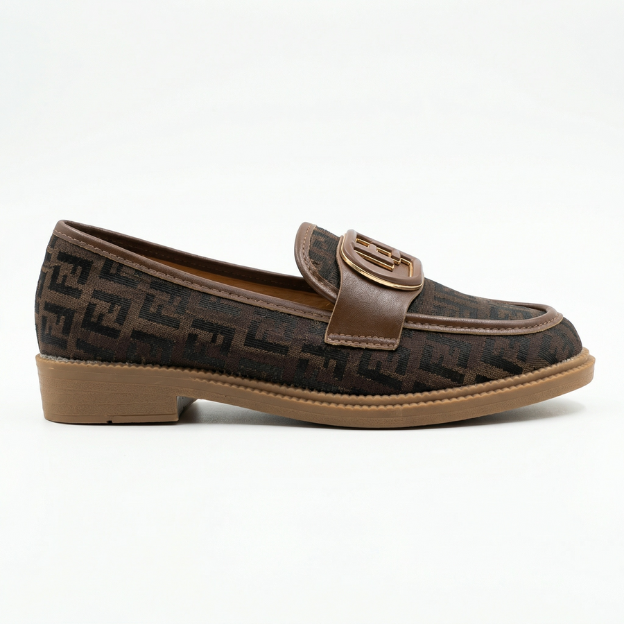 Mocassins Femme  Marron –Fabriqué en Espagne 🇪🇸