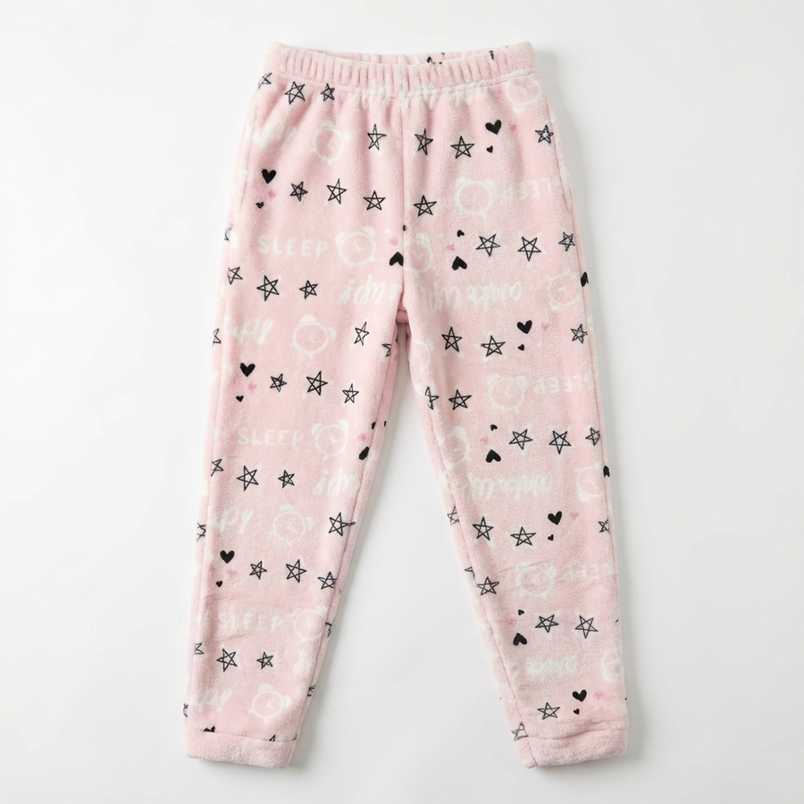 Pyjama Fille Polaire « SHINE » – Fabriqué en Espagne 🇪🇸