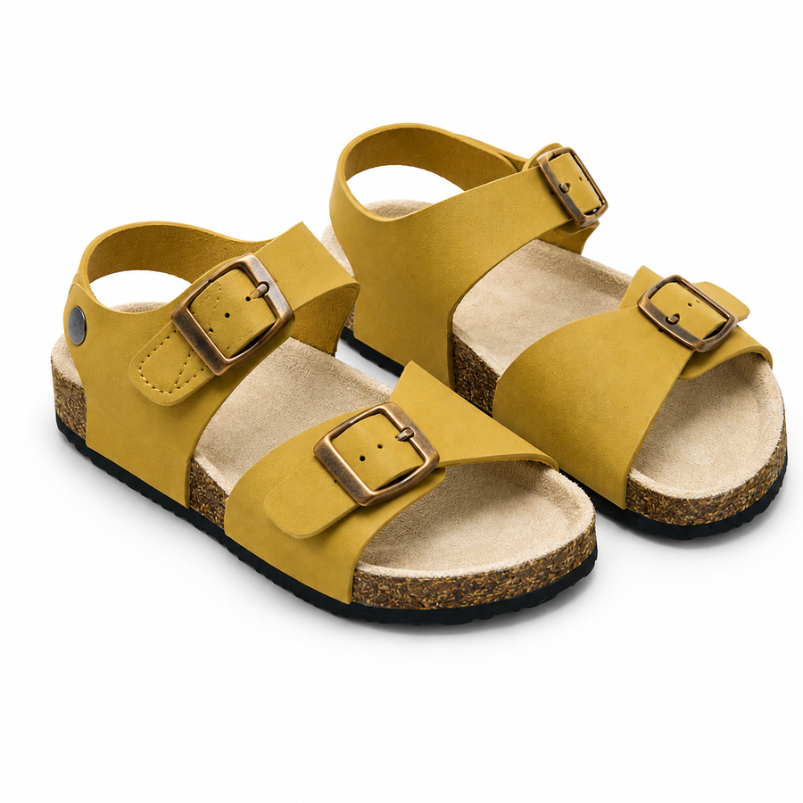 Sandales Enfant Moutarde 