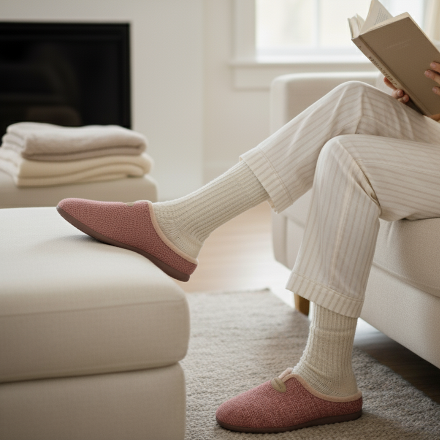 Pantoufles Femme Hiver – Douces & Confortables | Bombas Espagne