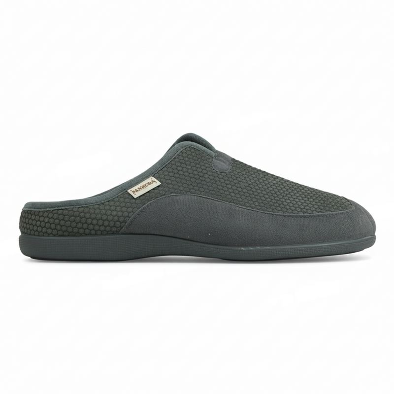 Pantoufles Homme Hiver Confort Gris Foncé – Importé d’Espagne - PN247583