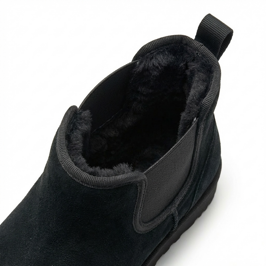 Bottines Noir Fourrées –  Importées d’Espagne 🇪🇸
