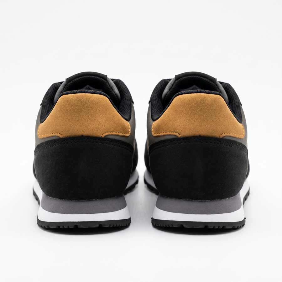 Baskets Homme Casual Urbaines – Importées d’Espagne 🇪🇸 – Gris & Noir