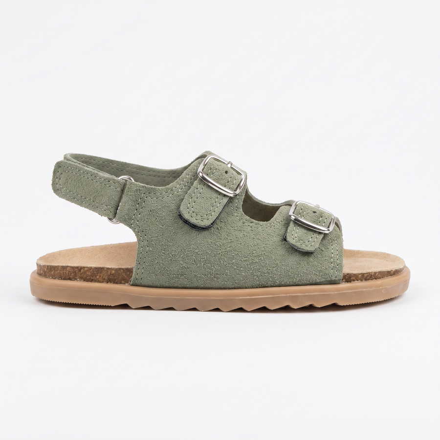 Sandales Enfant Boucles & Scratch – Importées d'Espagne 🇪🇸 – Vert