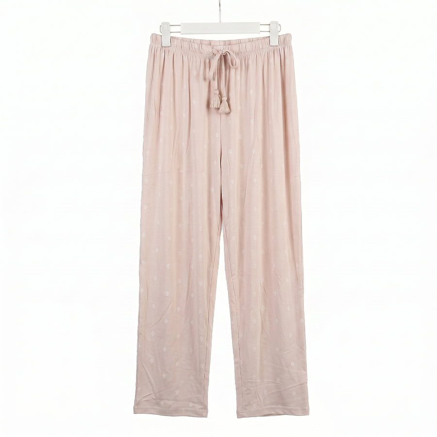 Pyjama Tress Femme Rose Nude Élégant  – Importé d’Espagne 🇪🇸