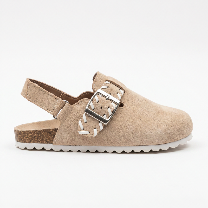Sabots Fille Bohème Chic Beige – Importées d’Espagne 🇪🇸