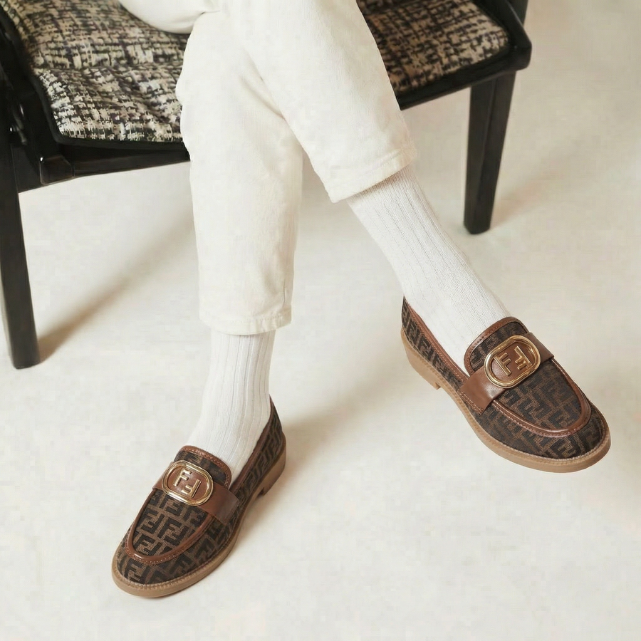 Mocassins Femme  Marron –Fabriqué en Espagne 🇪🇸