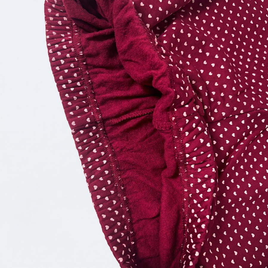 Pyjama Femme Confort Bordeaux – Importé d’Espagne 🇪🇸