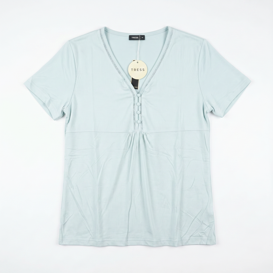 Pyjama Tress Femme Vert Menthe Élégant – Importé d’Espagne 🇪🇸