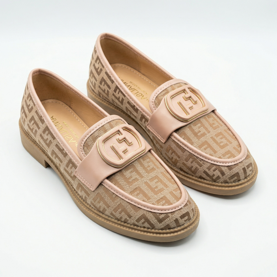 Mocassins Femme beige – Fabriqué en Espagne 🇪🇸