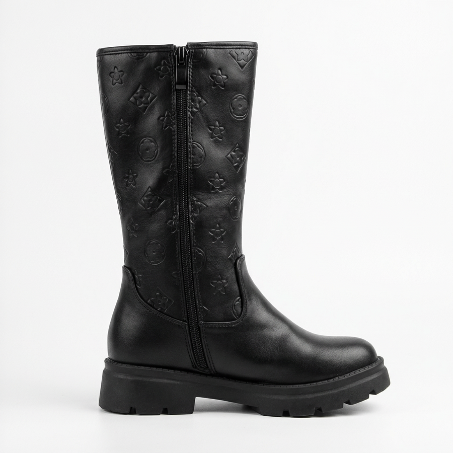 Bottes Fille Tendance Noire – Importées d’Espagne 🇪🇸