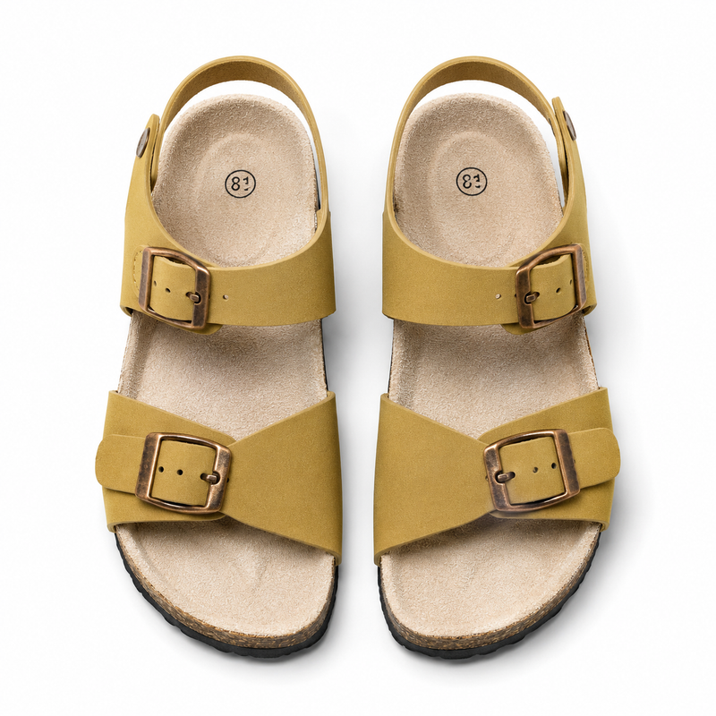 Sandales Enfant Moutarde 
