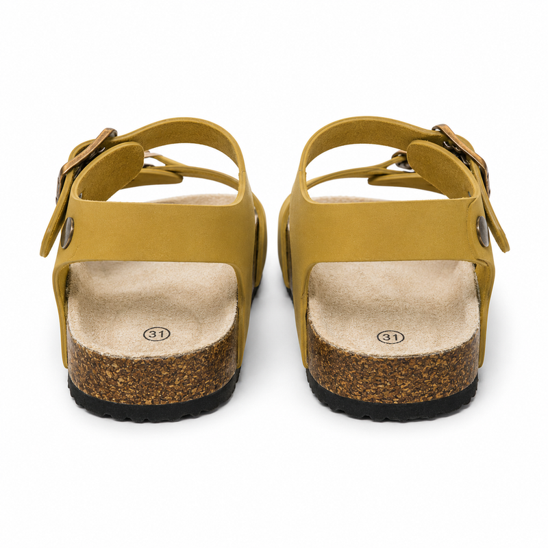 Sandales Enfant Moutarde 
