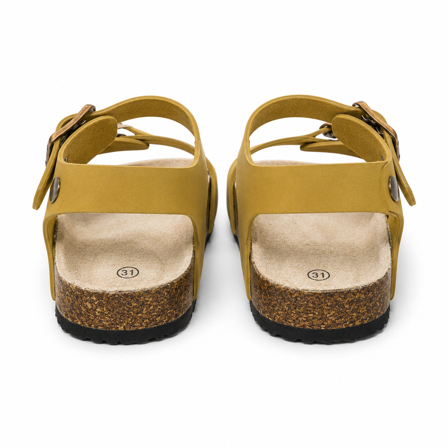 Sandales Enfant Moutarde 