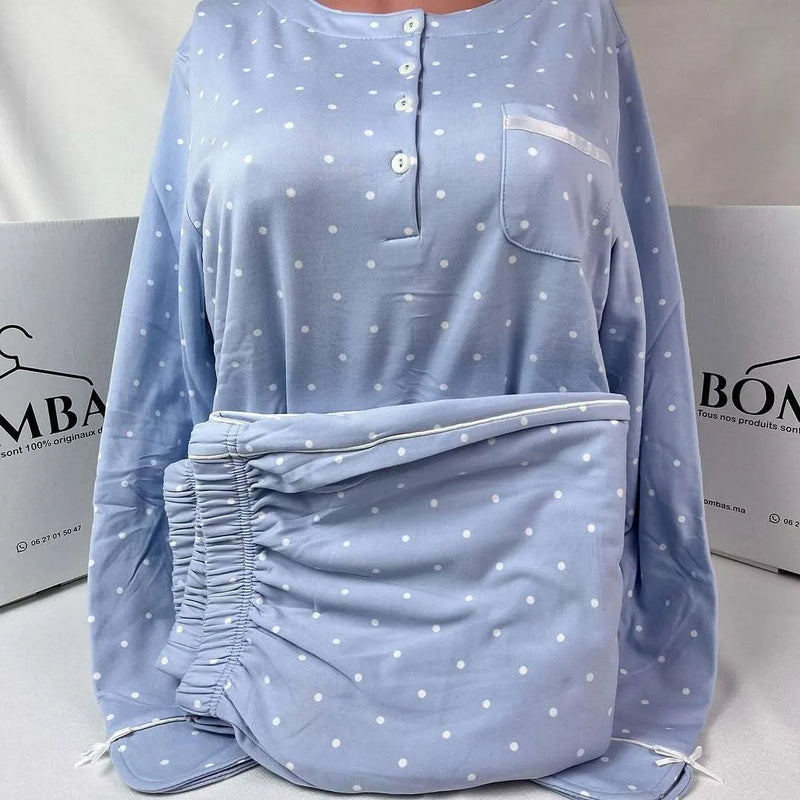 Pyjama de nuit pour femme confortable – (PG247624)