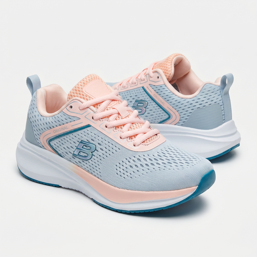Sneakers Femme Wide Fit “Double Memory” – Importées d’Espagne 🇪🇸 – Gris