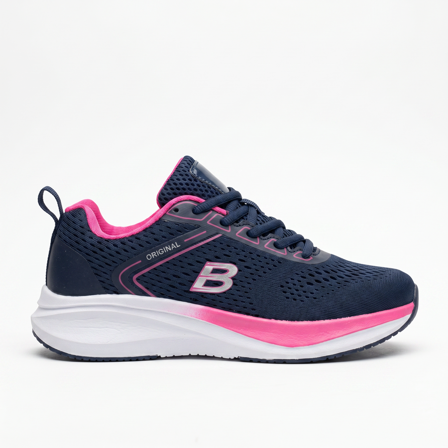Sneakers Femme Wide Fit “Double Memory” – Importées d’Espagne 🇪🇸 – Bleu Marine