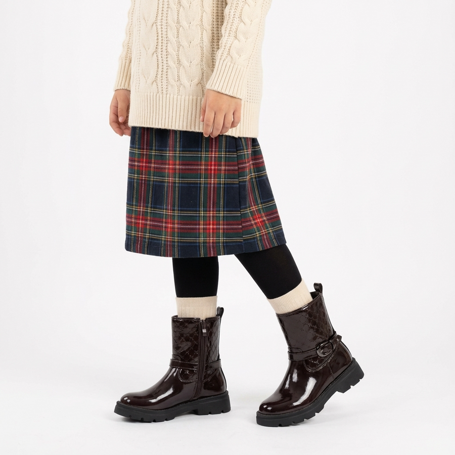 Bottines fille Marron – Importées d’Espagne 🇪🇸