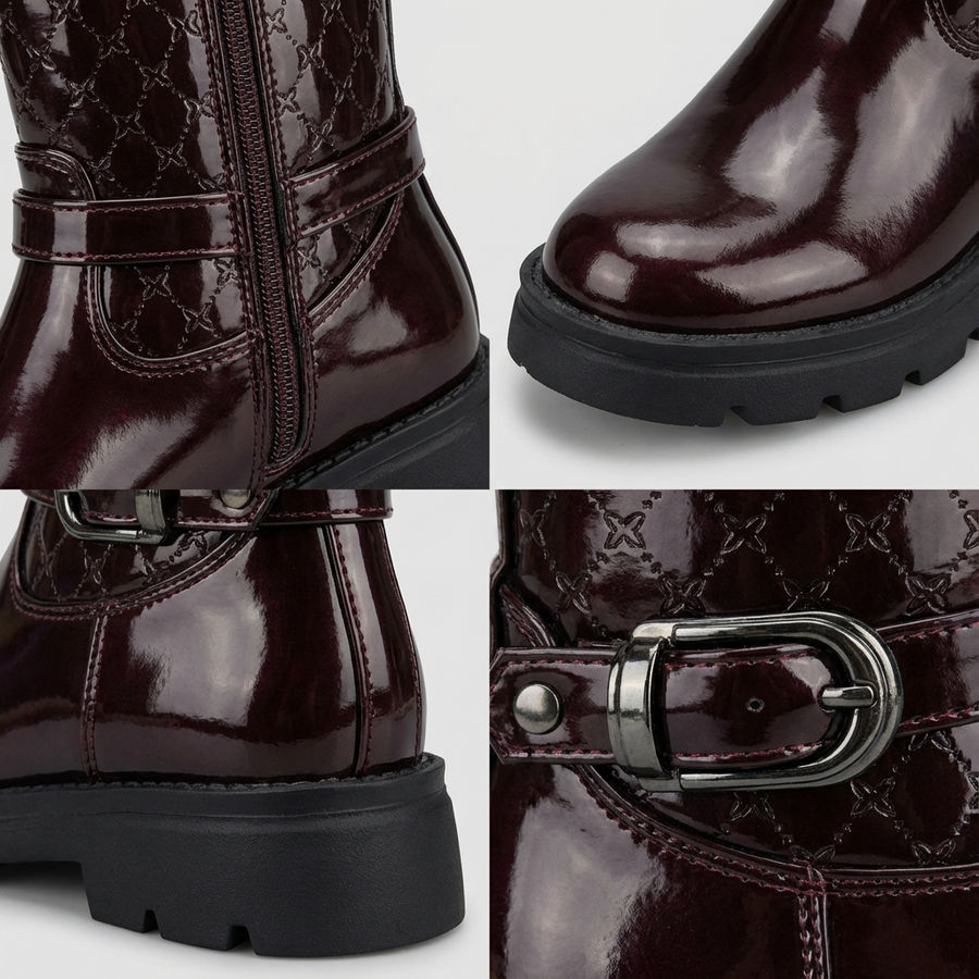 Bottines fille Marron – Importées d’Espagne 🇪🇸