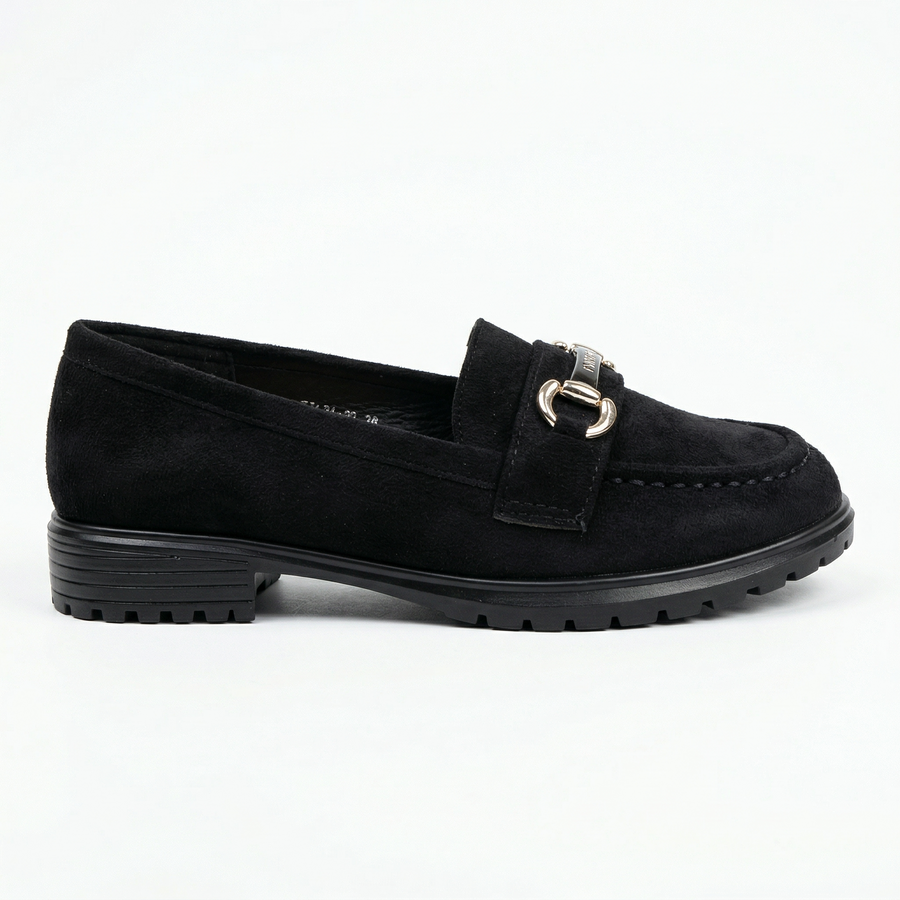 Mocassins femme en velours noirs – Importé d’Espagne 🇪🇸