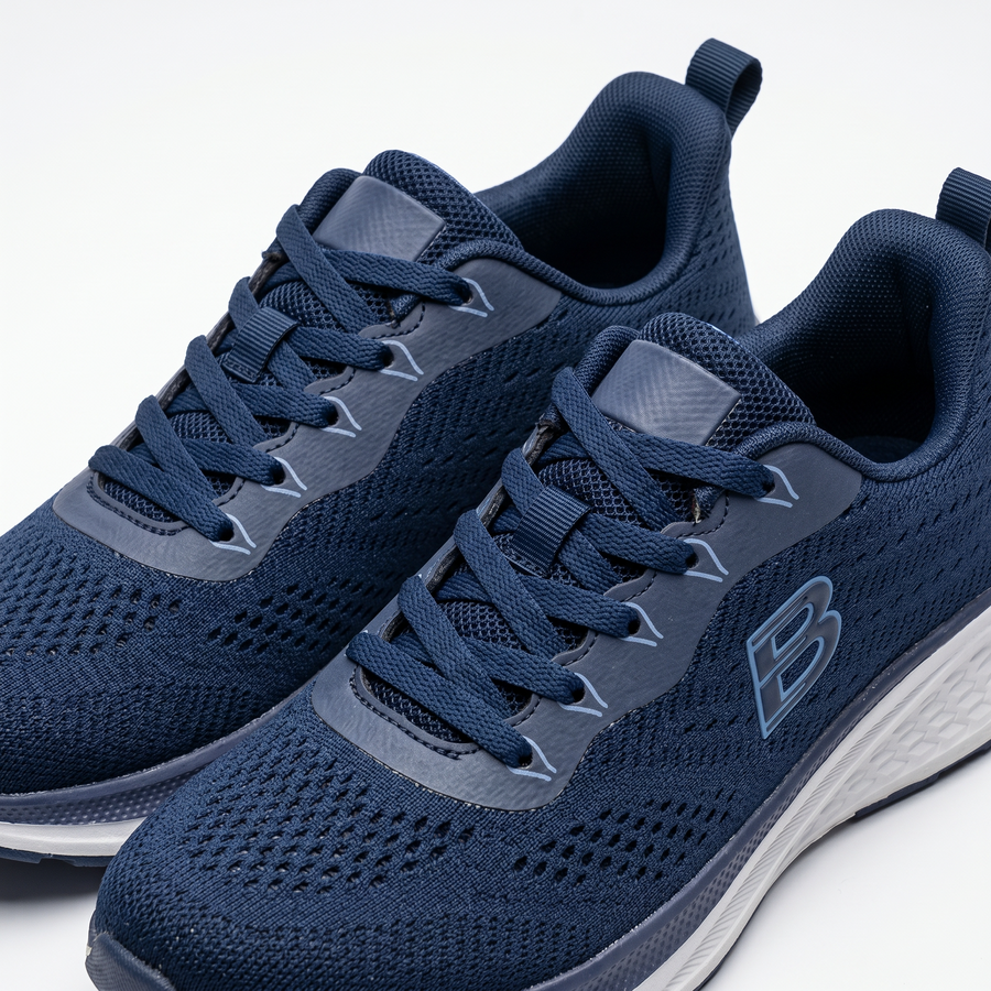 Sneakers Homme Bleu Marine  Respirantes “Double Memory” – Importées d’Espagne 🇪🇸