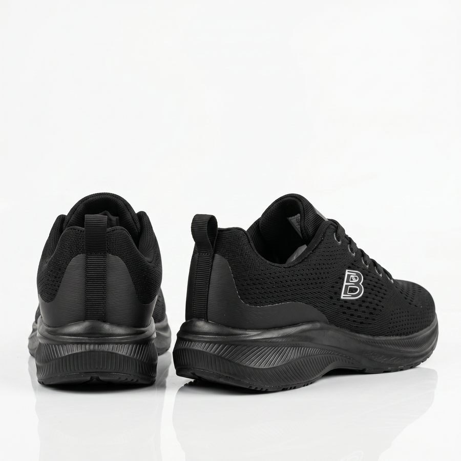 Sneakers Femme Respirantes “Double Memory” – Importées d’Espagne  🇪🇸 – Noir