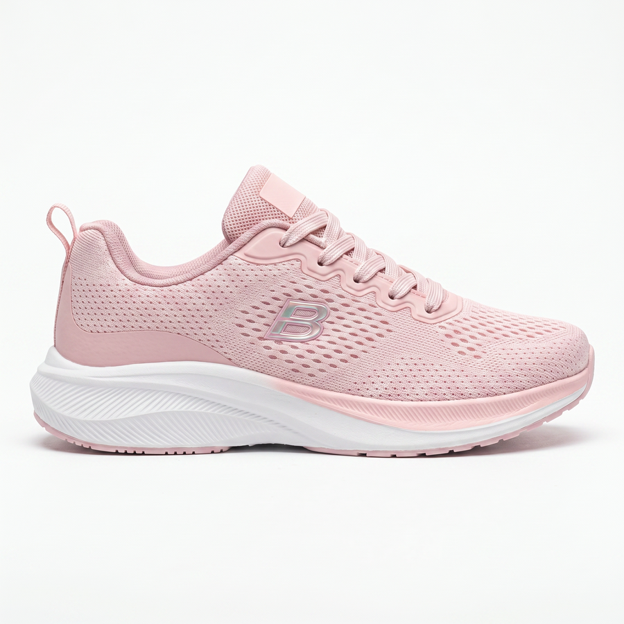 Sneakers Femme Respirantes “Double Memory” – Importées d’Espagne  🇪🇸 – Rose