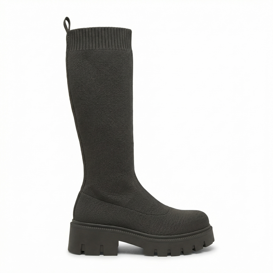Bottes chaussette femme kaki – Importées d’Espagne  🇪🇸