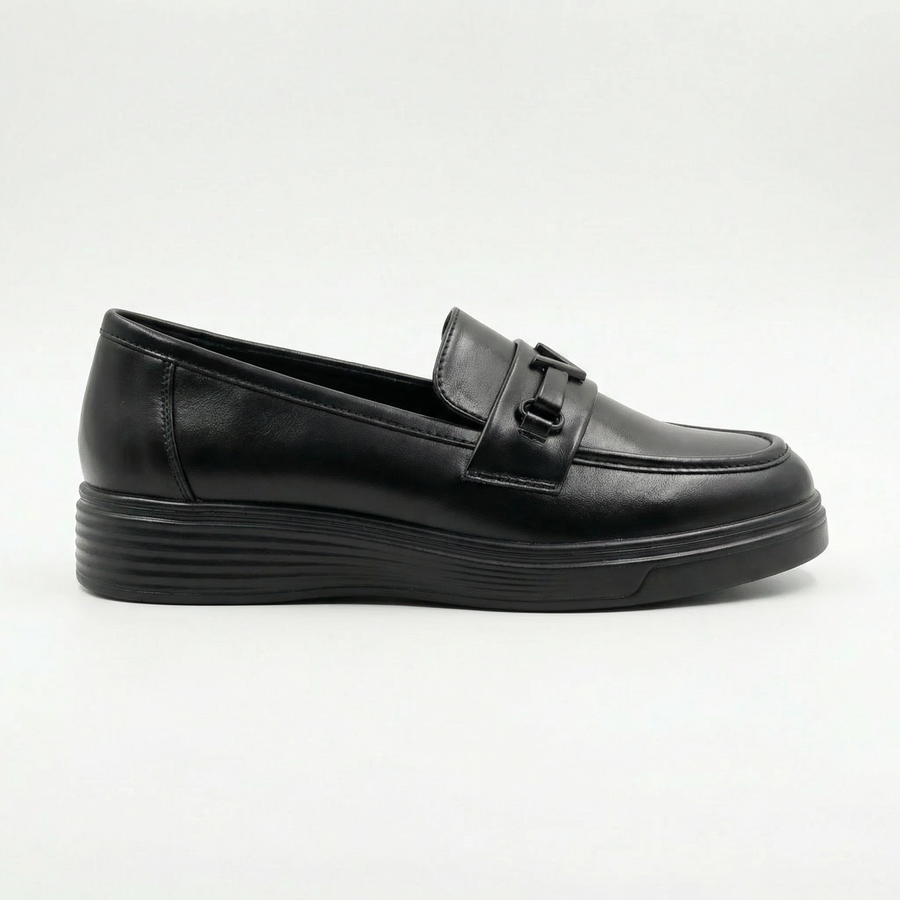 Mocassins Femme Noir – Made in Spain  🇪🇸