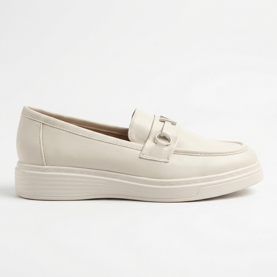 Mocassins Femme écru – Made in Spain 🇪🇸
