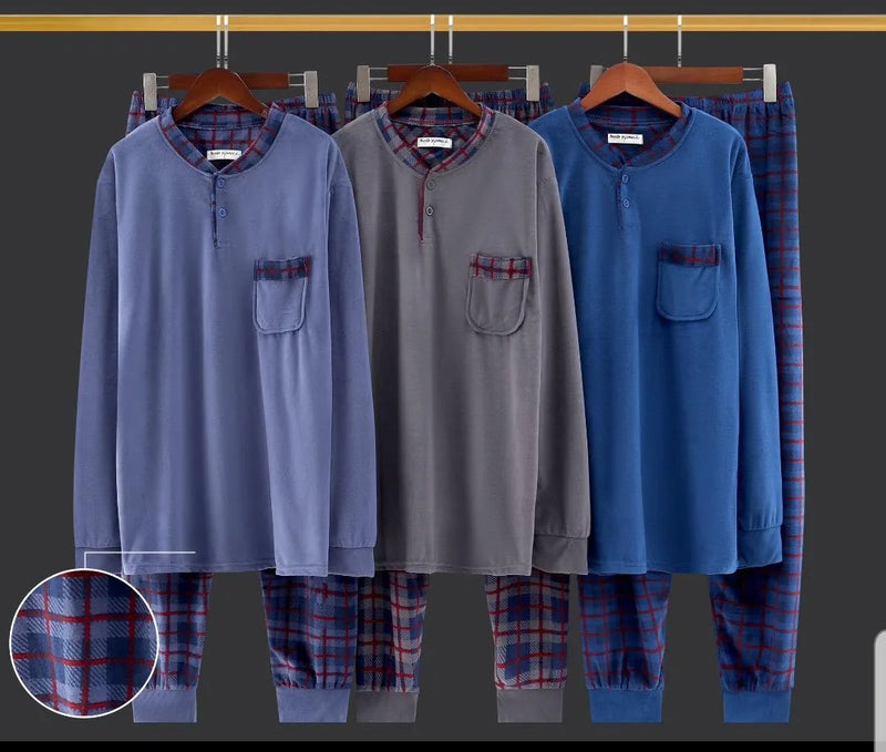 Pyjama homme – Chaleur & qualité européenne authentique. (Munda Pyjama)