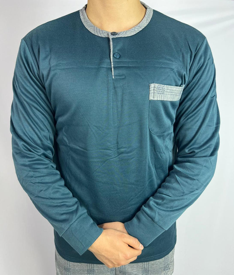 Pyjama homme – Confort & élégance européenne authentique (NZR Munda)