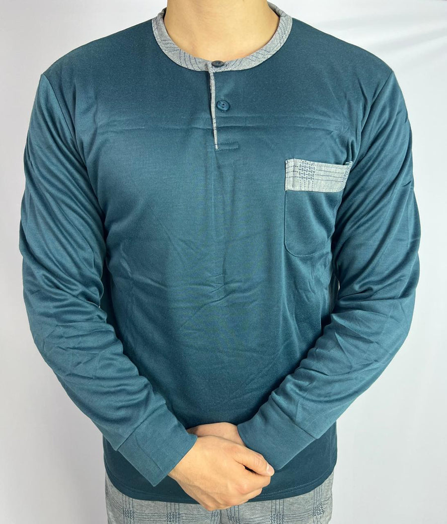 Pyjama homme – Confort & élégance européenne authentique (NZR Munda)