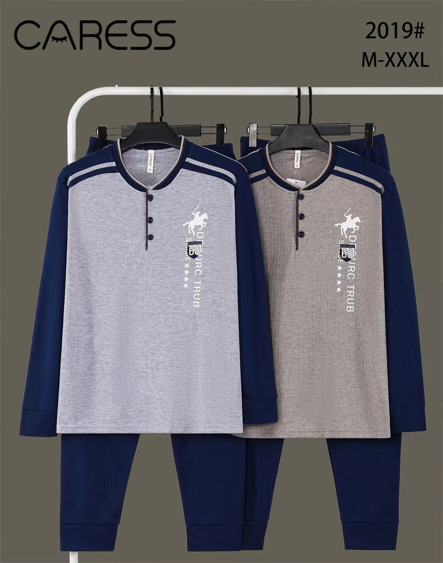 Pyjama Homme en Coton – Confort et Style avec Caress