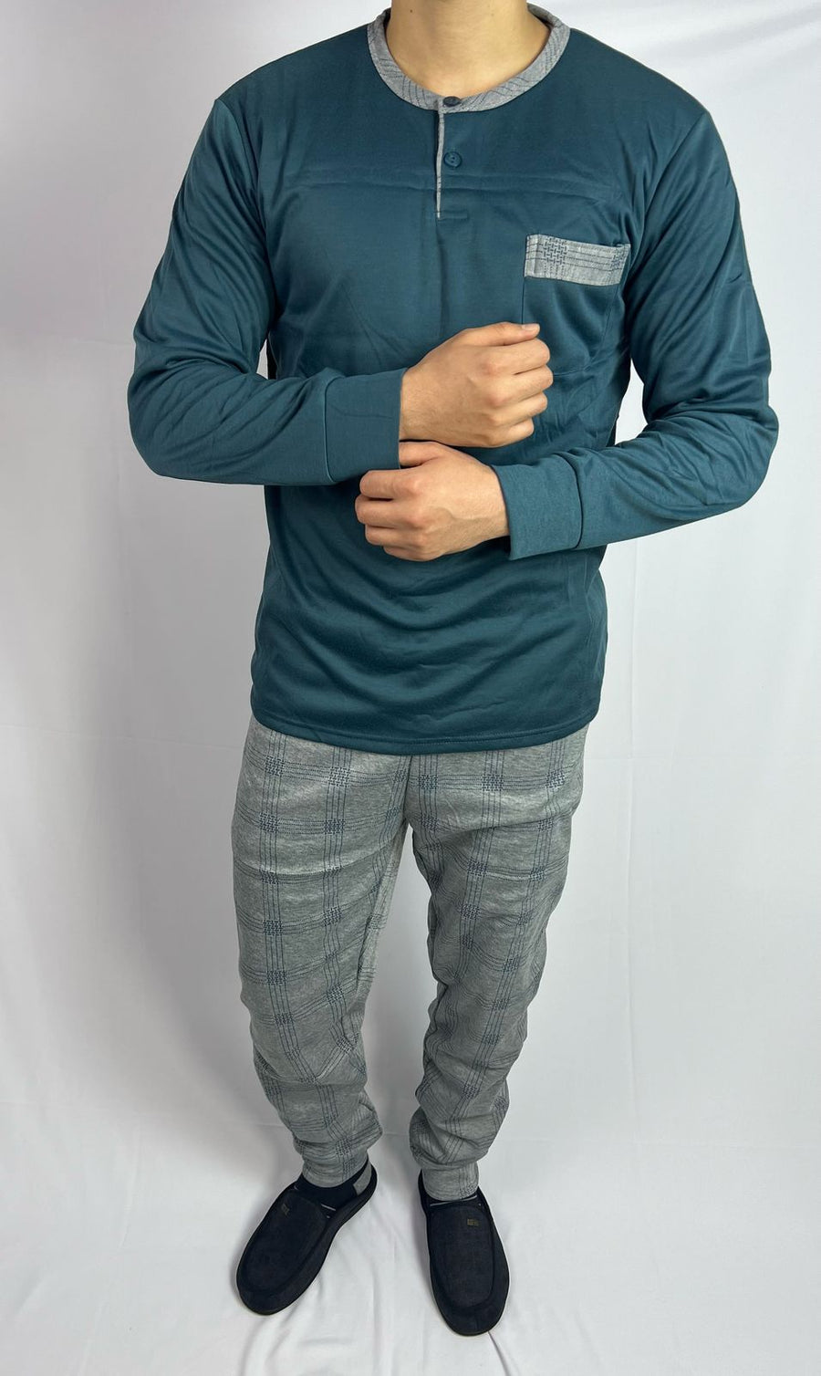 Pyjama homme – Confort & élégance européenne authentique (NZR Munda)
