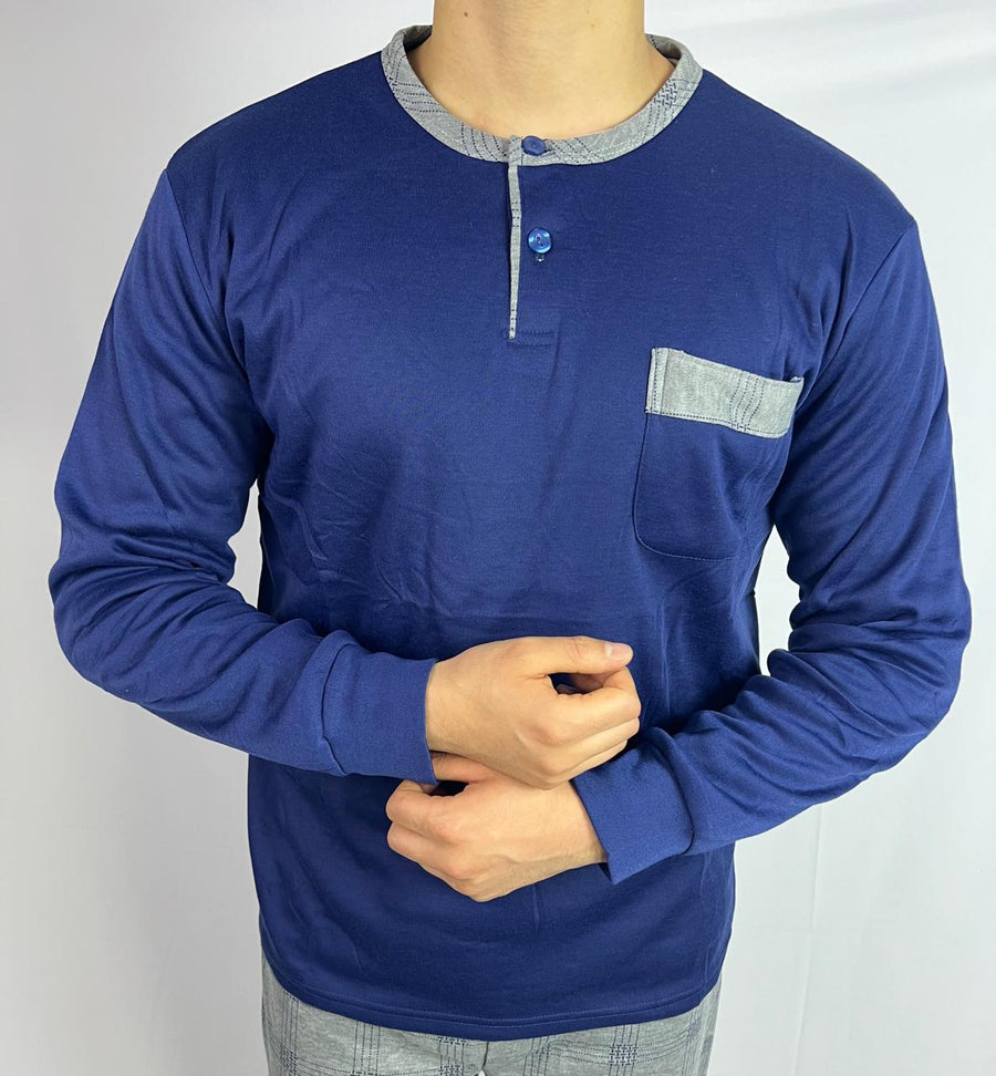 Pyjama homme – Confort & élégance européenne authentique (NZR Munda)