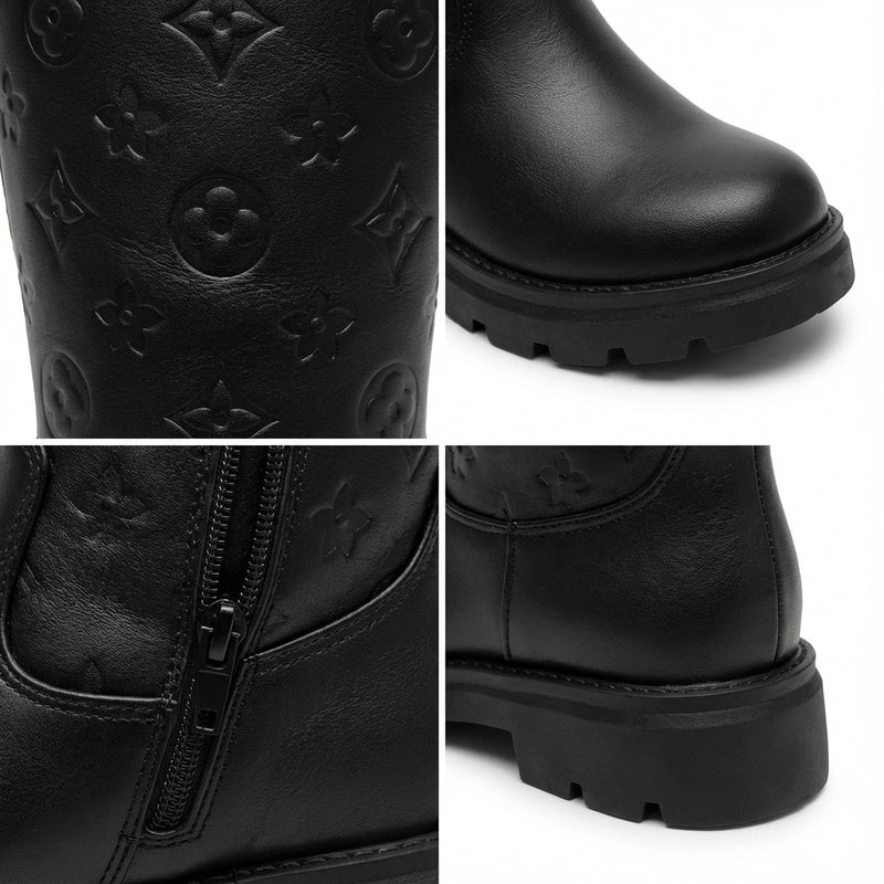 Bottes Fille Tendance Noire – Importées d’Espagne 🇪🇸